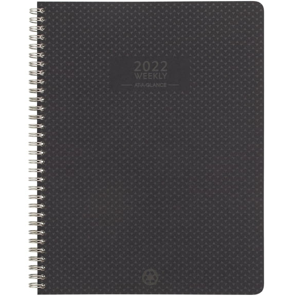AT-A-GLANCE 2022 Weekly Monthly Planner, 8 1/2" x 11", Stone (75950RW3022)
