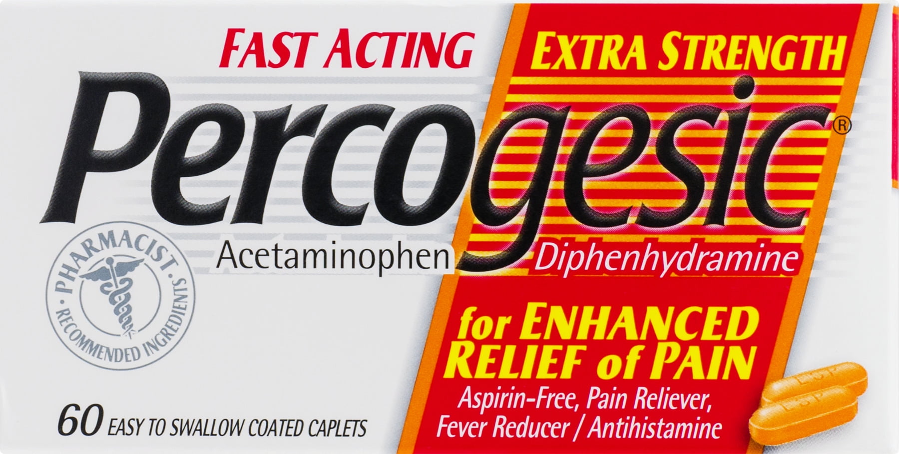 Percogesic Extra Strength 60 Ct Tablet