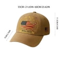 thumbnail image 3 of Baseball Cap Everyday Wear With Classic Anniversary Embroidery Adjustable Snapback Hat Sports Style, 3 of 5