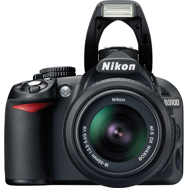 Nikon D3100 Digital DSLR Camera with 18-55mm VR Lens Bundle With