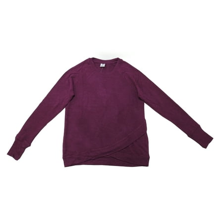 Beach Plum - Active Life Womens Size Medium Modal Pullover L/S Sweater, Beach Plum Heather