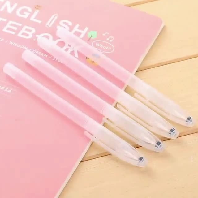 Shisuyan 50pcs Transparent Plastic Pen Shells: Refillable Empty Pen Tubes For Gel Ink - Easy Replacement Stationery Parts For School Supplies Students And Office