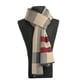 thumbnail image 3 of Bufanda de hombre de invierno cálida a cuadros gruesa de punto de negocios de cachemira bufanda gruesa bufanda de moda, 3 of 6