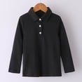 thumbnail image 3 of REDARER Boys' Girls Long Sleeve Polo Shirts School Uniform Polo Shirts Comfortable Button Down Shirts, 3 of 3