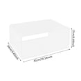 thumbnail image 2 of Wall-Mounted Acrylic Floating Nightstand for Apartments, Offices, Living Rooms, Bedrooms, Bathrooms, Study Rooms, or Other Places to Store Books, Decorations, Cups, Small Plants, Desk Lamps, 2 of 12