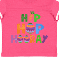 thumbnail image 4 of Inktastic Easter Hip Hop Hooray with Eggs and Carrot Boys or Girls Toddler T-Shirt, 4 of 5