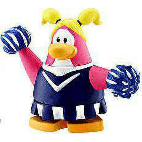 Club Penguin Cheerleader Mini Figure