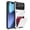 White, variant on Wallet Rugged Case for iPhone Air, iPhone Air Cover, Card Holder Slot Military Grade Shock Absorption Drop Proof Case for Apple iPhone Air, Blue