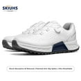 thumbnail image 4 of SKIUHS Men's Golf Shoes – Waterproof Leather Golf Sneakers, Anti-Slip Spikeless Outsole for Pro-Level Traction & Comfort, 4 of 5