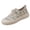 Green, variant on Willtoo Women Platform Canvas Shoes Elastic Lace‑Up Casual Non Slip Walking Shoes Lightweight Non‑Slip Thick‑Sole Sneakers