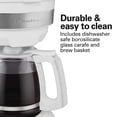thumbnail image 3 of Hamilton Beach Programmable Glass Carafe Coffee Maker, 3 of 7