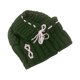 thumbnail image 1 of Gorro de invierno para perro, accesorio cálido para la cabeza, gorro de cosplay para fotos de mascotas Verde, 1 of 9
