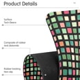 thumbnail image 4 of Yayeee Faucet Mat for Kitchen Sink 14.7" Diatomite Long Splash Guard Pad, Green Block Pattern, 4 of 7