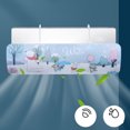 thumbnail image 1 of Cheers Air Deflector No Punching Wall-mounted Hanging Easy Assembly Shock Absorbent Anti Direct Blowing Plastic Cartoon Design Air Conditioning Windshield for Bedroom, 1 of 2