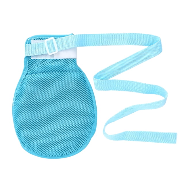 Gants de Contention pour Patients, Gants de Contention pour Démence, Gants de Contention pour Patients Alités, Fixation à la Main, Prévention de la Traction, Tube Auto-Gravant