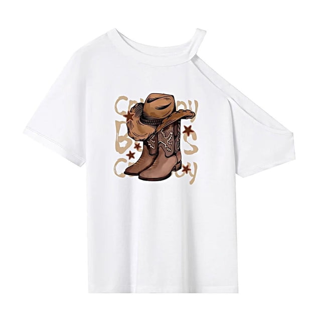 Camiseta para mujer Verano Simple Activewear Camiseta de manga corta para ir de compras en la playa SG