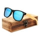 thumbnail image 2 of Gafas de sol de moda para hombres y mujeres, gafas de bambú, gafas de sol de madera con tendencia UV400, 2 of 5