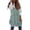 Mint Green-3, variant on Oversized Long Down Vest for Women Winter Long Puffer Quilted Vest Coats Hooded Sleeveless Warm Jacket Pockets
