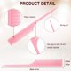 thumbnail image 2 of 3 Pieces Plastic Rat Tail Comb Pintail Comb Fiber Teasing Comb 9 Inch Styling Comb with Thin and Long Handle for Men Women Girl Salon Home Supplies, 2 of 5
