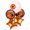 F, variant on 5Pcs Halloween Party Aluminum Film Balloons Set Party Decorations Holiday Balloons