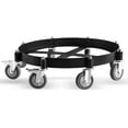 thumbnail image 6 of 55 Gallon Heavy Duty Drum Dolly, 2000lbs Load Capacity, Barrel Dolly Cart Drum Caddy, Non Tipping Hand Truck Capacity Dollies with Steel Frame 8 Swivel Casters Wheel for Warehouse, 6 of 8