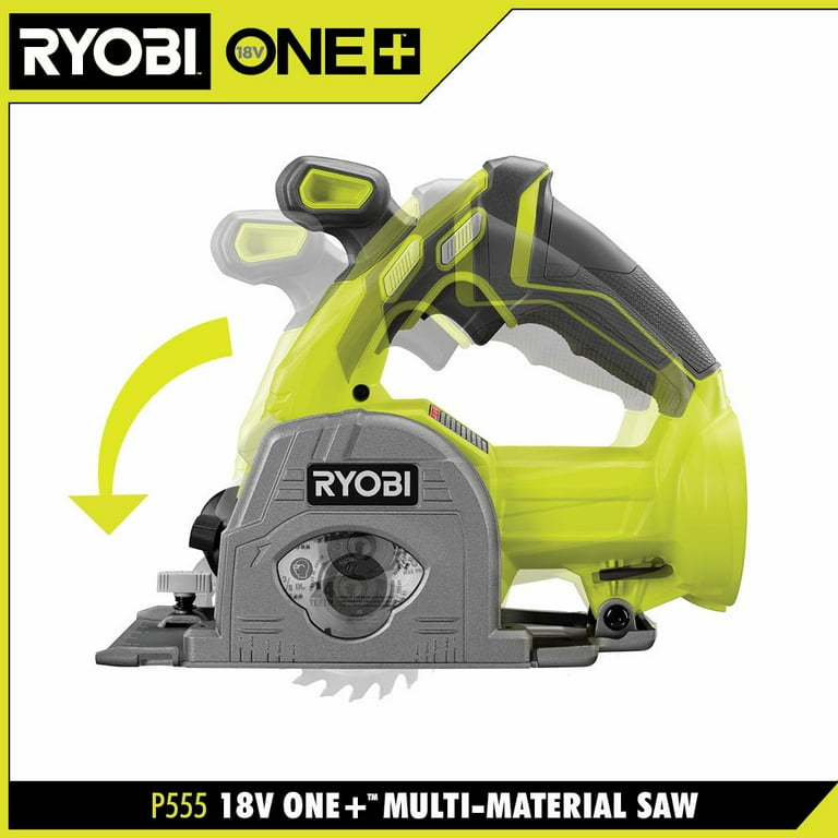 Ryobi 18-Volt One+ Cordless Multi-Material Saw (Tool Only) P555