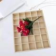 thumbnail image 4 of Sundries Storage Box Wooden 12 Grids Pastoral for Cosmetics Storage case Jewelry 30 grid, 4 of 8