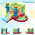 thumbnail image 3 of Costway Inflatable Bounce House Kids Music-Themed Castle with Jumping Area without Blower, 3 of 10