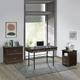 thumbnail image 6 of Jefferson Engineered Wood Writing Desk with Lockdowel in Espresso Finish, 6 of 10