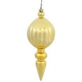 thumbnail image 6 of Vickerman 8" Celadon Shiny Finial UV Drilled 6/Bag Finial Ornament, 6 of 7