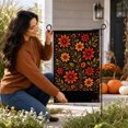 thumbnail image 6 of Fall Floral Garden Flag, Autumn Harvest Flower Yard Flag, Thanksgiving Seasonal Decor, Single‑Sided Printed Flag for Outdoor Porch Patio Lawn Yard Home Decoration, 6 of 6