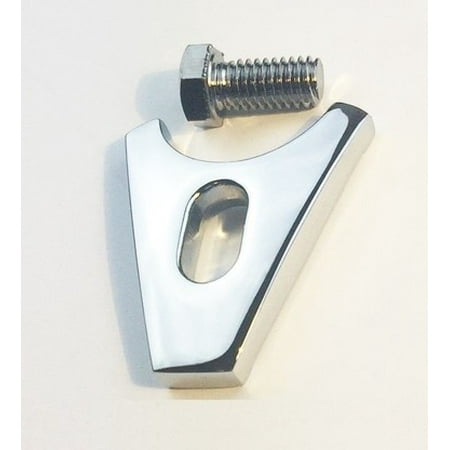 Chrome Distributor Hold Down Clamp - SBC BBC Distributor Clamp Hold Down Chrome Small Big Block Chevy Clamp HEI