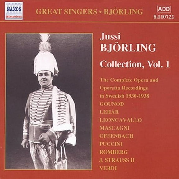Jussi Bjorling - Great Singers - Classical - CD