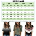 thumbnail image 2 of EHTMSAK Womens Golf Shirts 2024 Trendy V Neck Elbow Blouses Western Half Sleeve Fashion Lightweight Tunic Tops White M, 2 of 6