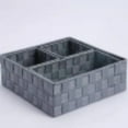 thumbnail image 1 of Dsseng Woven Storage Baskets for Organizing  Small Black Baskets Cube Bin Container Tote Organizer Divider for Drawer  Closet  Shelf  Dresser  Set of 4, 1 of 1