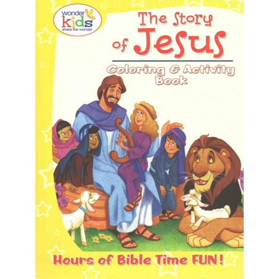 Wonder Kids: The Story of Jesus Coloring and Activity Book (Paperback)