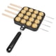 thumbnail image 1 of Takoyaki Grill Pan Plate, antiadherente para cocinar, molde para hornear, bandeja de aluminio fundid, 1 of 9