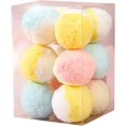 thumbnail image 1 of Yazoeia 12Pcs/Box Cat Toys Balls, Multicolor Cat Plush Toy Balls for Kitten Training and Play, Soft Interactive Kitten Plush Toys for Indoor Cats L CJB12-30488, 1 of 7