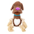 thumbnail image 2 of Pull Rope Pug Toy Sound Producing Rope Dog Gnawing Interactive Tool, 2 of 7