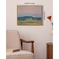 thumbnail image 4 of Drsoum French Vintage Grassland Sunset Wall Prints Classic Retro Farmhouse Rustic Art 11x14in Natural Framed Decorations for Living Room Bedroom, 4 of 6