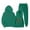 Dark Green, variant on Utlike Girls Hoodie Outfits Stylish Outfit Set For Casual Winter Wear Trendy Printed Hooded Sweatshirt Girl Back To School Clothing Set Size 2 Years-3 Years