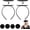Black 2pcs, variant on Graduation Cap Headband Secures Your Grad Cap Upgrade Insert Hairstyle Hat Accessories Hairband for Graduates