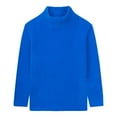 thumbnail image 2 of LittleSpring Boys Girls Fleece Turtleneck Shirts for Kids Thermal Tops Long Sleeve 2-14 Years, 2 of 6