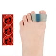 thumbnail image 4 of CSChome Toe Separator with Loop Toe Separator 2Pcs Orthopedic Bunion Valgus Hammertoe Corrector Realignment Foot Alignment Spacer, 4 of 6