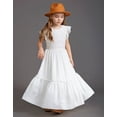 thumbnail image 1 of Ropa para niños Vestido para niñas Vestido largo de encaje para bodas infantiles Vestido grande para presentaciones de piano para anfitrionas infantiles, 1 of 6