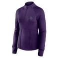 thumbnail image 2 of Women's Fanatics  Purple Minnesota Vikings Elements Raglan Quarter-Zip Jacket, 2 of 3