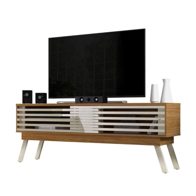 Mesa TV Móveis-MX Frizz 180 Natural - Off White