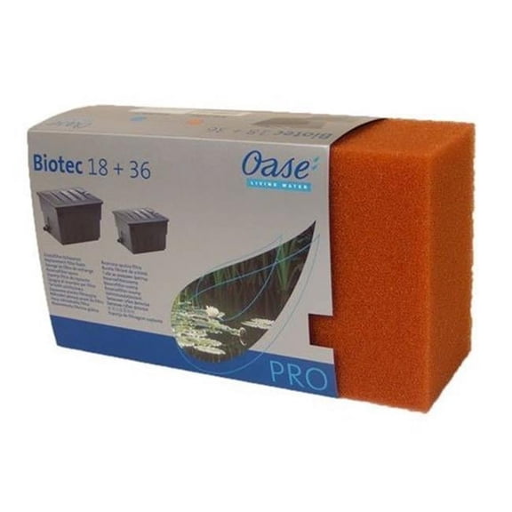 Oase OA48780 Biotec 18000 32000 Filter Foam, Red