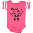 thumbnail image 3 of Inktastic My Best Friend is My Titi with Hearts Boys or Girls Baby Bodysuit, 3 of 5