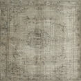 thumbnail image 1 of Ahgly Company Machine Washable Indoor Square Traditional Khaki Green Area Rugs, 7' Square, 1 of 7